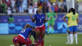 US women’s soccer team wins first Olympic gold medal since 2012 in 1-0 win over Brazil