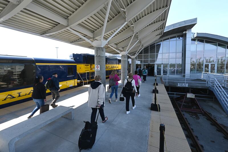 Curious Alaska: What’s the story with Anchorage’s barely-used airport train station?