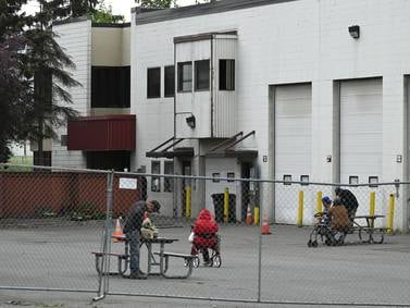 Assembly votes to keep Midtown Anchorage homeless shelter funded through October with operator under fire for leaked texts